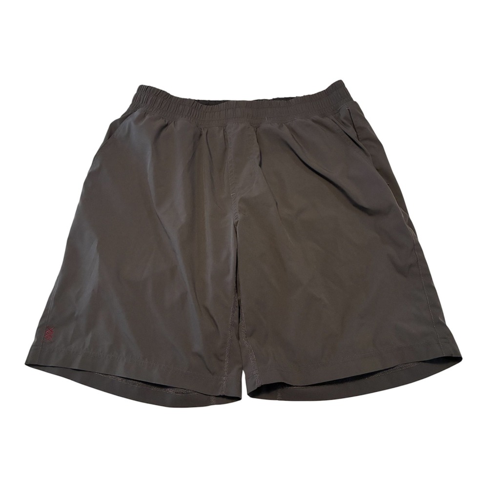 Rhone Mens Gray Athletic Shorts Training Performance Gym Size Medium